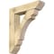 Ekena Millwork Olympic Slat Rough Sawn Bracket w/ Offset Brace, Douglas Fir, 8"W x 34"D x 40"H BKT0806X34X40OLY06RDF - alternate 1
